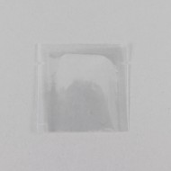 2" x 2" OD Transparent Pouch; (2,000/case) - 0202PM25BTN